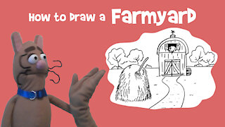 How to Draw a Farmyard
