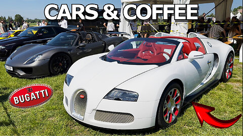 Koenigsegg, Bugatti and other hypercars at Cars & Coffee!
