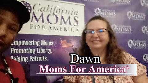 Moms For America Dawn Interview by Caleb Crump of Itching To Vote -CAGOP Republican Convention 2023