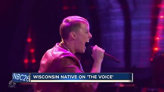 Wisconsin native on the voice