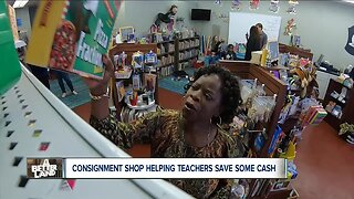Teacher opens first-of-its-kind consignment shop, alleviating classroom cash crunch for teachers