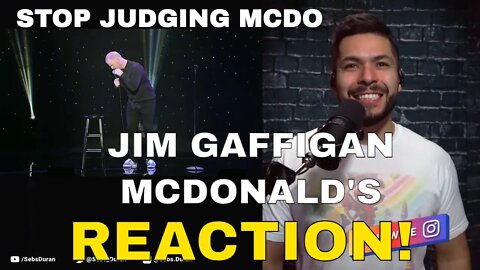 First-time (?) with Jim Gaffigan - McDonald's (Reaction!) | Requested