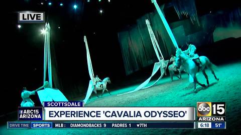 Experience the magic of Cavalia Odysseo
