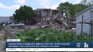 Assisting families impacted by explosion