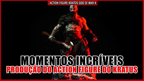 ESCULTURA DO KRATOS God Of War 4 vai deixar você de boca aberta #kratosgodofwar #esculturarealista