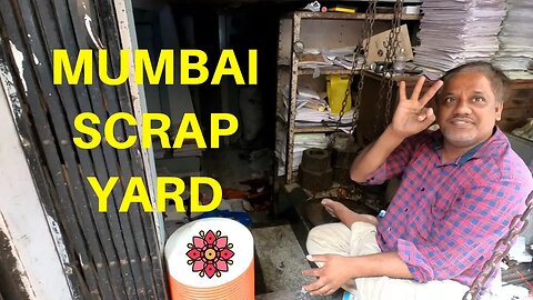 Street Scrap Mumbai Style - Worlds Smallest Scrap Yard?