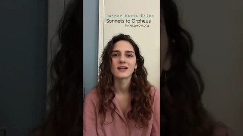 Lindsey Dolan styles out on Rainer Maria Rilke’s Sonnets to Orpheus. Only on timesarrow.org