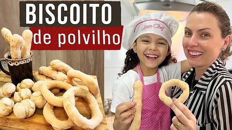 NA AIRFRYER CROCANTE POR FORA, MACIO POR DENTRO - BISCOITO DE POLVILHO CASEIRO