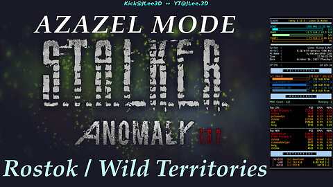 Stalker Anomaly ⧏ Azazel Mode ⧐ Rostok/Wild Territories ↥ No Commentary