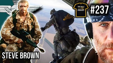 Britain's Elite Pathfinders | Steve Brown | Parachute Regiment | Bought The T-Shirt Podcast