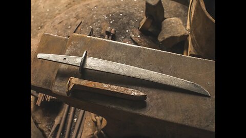 TLDW #8 - Tanto Forging Practice: Railroad Spike