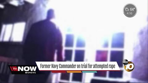 Former Navy commander points to role playing, not rape, in court