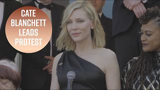 82 Women stage Cannes red carpet protest