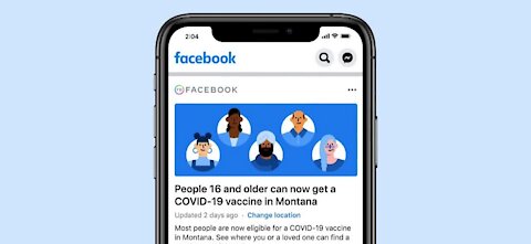 Facebook to offer vaccine eligibility alerts for its users