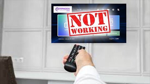 Popular IPTV Service Not Working!