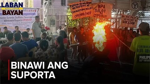 Mahigit 200 residente ng Rodriguez, Rizal, binawi ang suporta sa teroristang grupong CPP- N P A- NDF