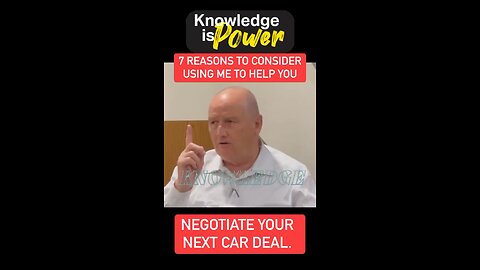 7 reasons to consider in buying a car - Chuck Kennedy
