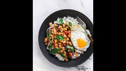 How to Make Spicy Thai Basil Chicken - PAD KRAPOW GAI RECIPE