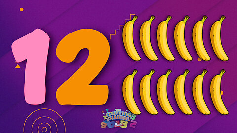 🍌 Banana Bonanza: Counting Bananas IN PORTUGUESE | Join the Tropical Counting Journey for Kids! 🔢