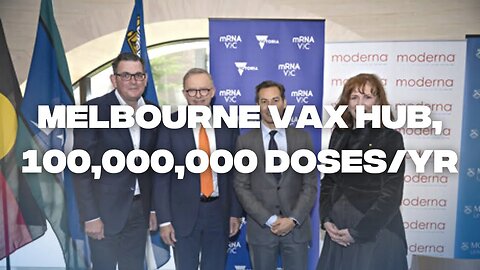 Construction Begins On Melbourne’s mRNA Vaccine Facility, Producing 100,000,000 Doses Per Year…