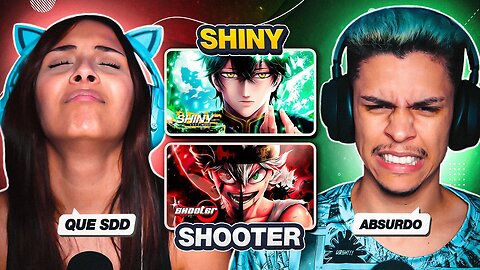 2 EM 1: SHINY e SHOOTER - Yuno & Asta (Black Clover) | [React em Casal] 🔥