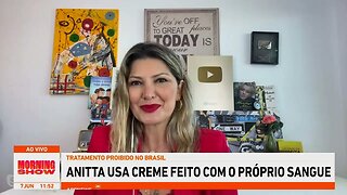 Skincare com sangue feito por Anitta é proibido no Brasil