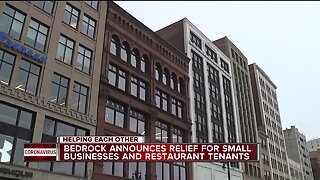 Bedrock announces relief for small businesses, restaurant tenants