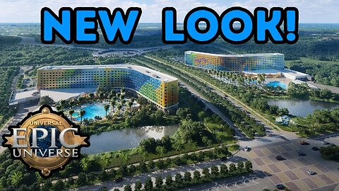 NEW LOOK At Epic Universe Hotels Opening January 2025! | Universal Orlando Resort