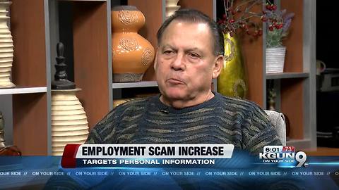 Better Business Bureau say Employment scams increase in Southern Arizona