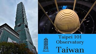 Taipei 101 Tower - Former World’s Tallest Building - Taipei Taiwan