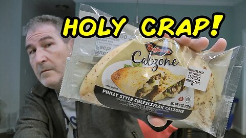 Stefano's Philly Cheesesteak Calzone Review 😮
