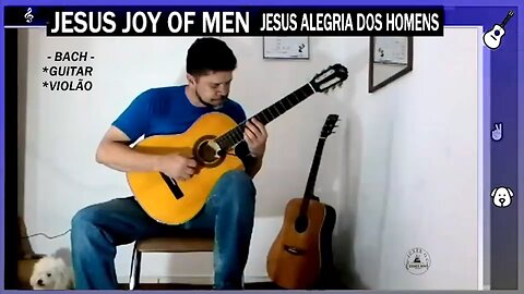 JESUS JOY OF MEN - JESUS ALEGRIA DOS HOMENS BACH | Vagner GC - Violão - Guitar - Musica