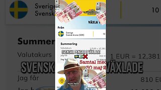 Martin: Svensk Valuta värdelös utanför Sverige? 🇸🇪 💶