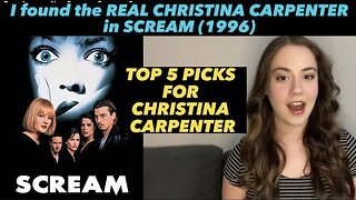 TOP 5 PICKS FOR CHRISTINA CARPENTER - SCREAM FRANCHISE