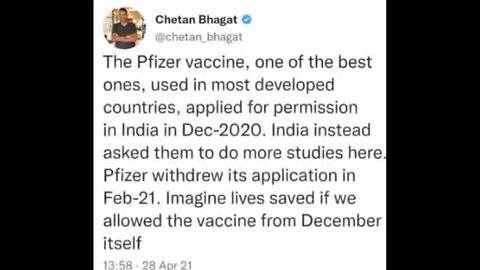 INDIA FIGHTS BACK AGAINST PFIZER🚫💉⛔️COVID 19 VACCINE POISON CLOT SHOT📛🦠🔬🧪💉🚷💫