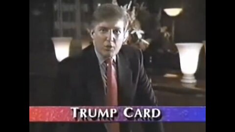 TRUMP❤️🇺🇸🥇CARD🤍🇺🇸TV GAME SHOW AIRED IN 1990💙🇺🇸🏅🎫⭐️