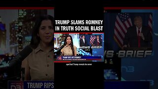 Trump slams Romney on Truth Social as a "total loser," revealing never considering him for Secretary
