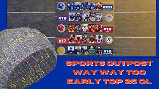 USC, Notre Dame | 20-16 Way Too Early Top College Football OLs For 2024-SpOp Top 25(MAR 15th)