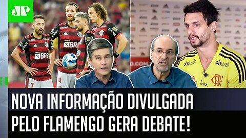 "Isso é MUITO TRISTE, gente! IMAGINA SÓ o que..." NOVA INFORMAÇÃO no Flamengo gera DEBATE!