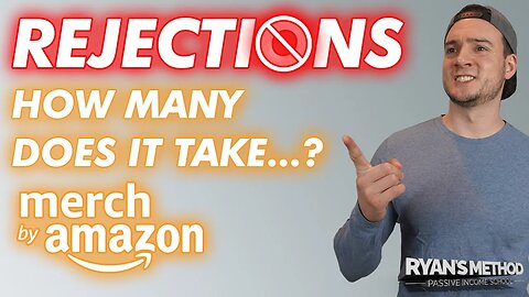 AMAZON MERCH: How Many Rejections to Lose Your Account?