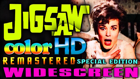 Jigsaw - FREE MOVIE - HD REMASTERED WIDESCREEN IN COLOR (Excellent Quality) - Crime Film