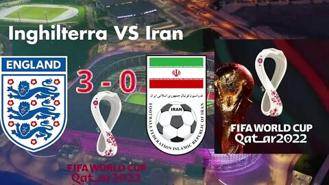 Mondiali di calcio Qatar 2022: Inghilterra - Iran