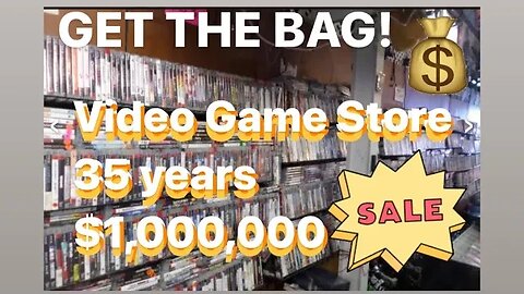 Video Game Store for Sale! $1,000,000