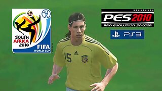 Spain Vs Nederland - Final FIFA World Cup 2010 | PES 2010 PS3