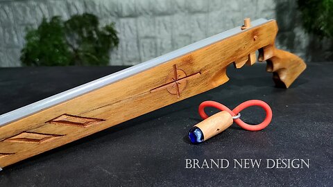 FULL VIDEO MODEL 6 | Detailed instructions for the combined long slingshot | Wood Art TG