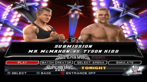 WWE SmackDown vs. Raw 2011 Mr. McMahon vs Tyson Kidd