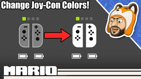 How to Change Switch Joy-Con Display Colors!