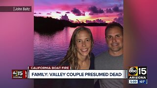 Family says Valley couple was aboard CA boat that caught fire