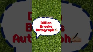 Dillion Brooks Autographed Sports Card🔥 #sportscards #nba #basketball #autograph #unboxing