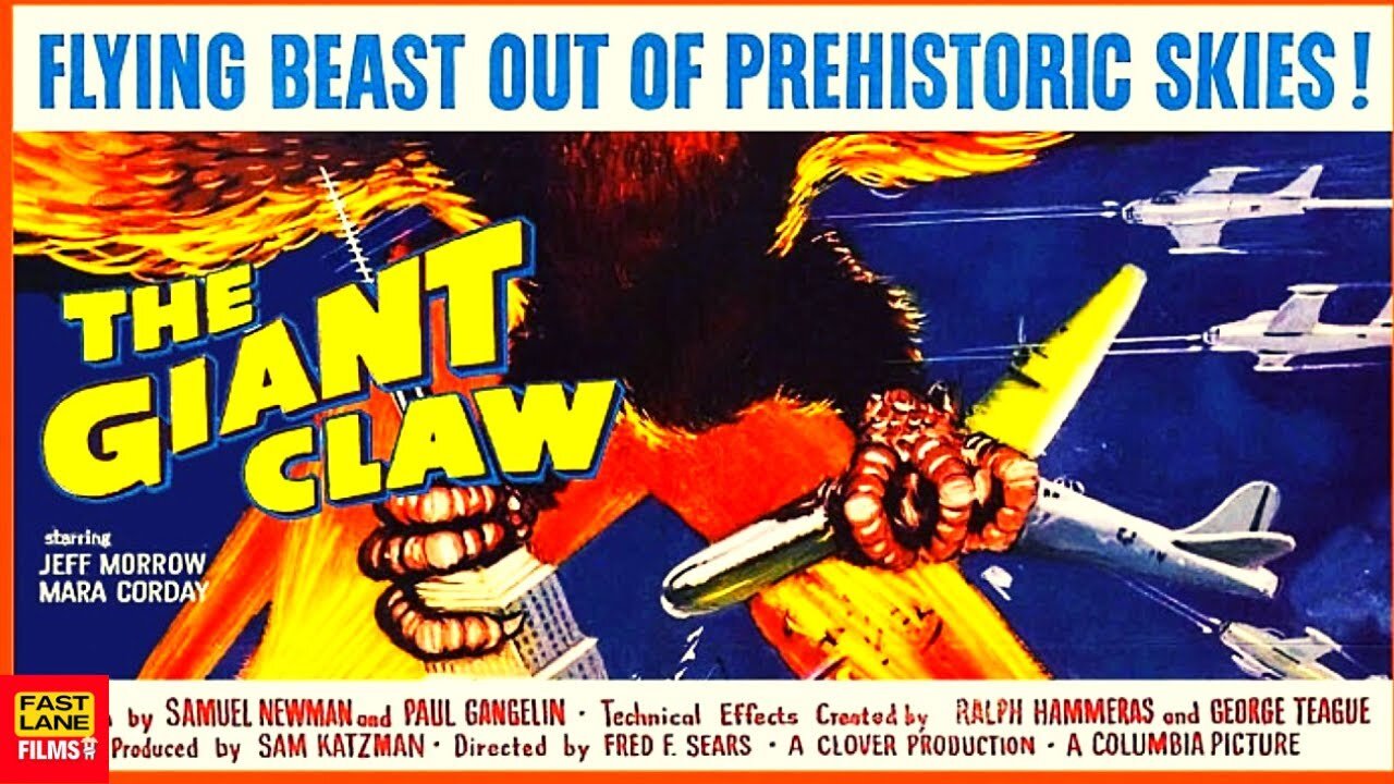 The Giant Claw (1957 Full Movie) [COLORIZED] | Sci-Fi/Horror